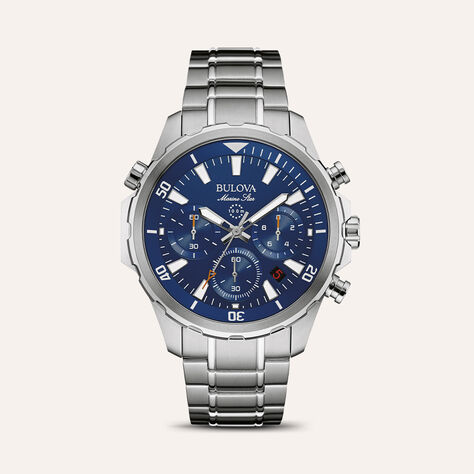 Orologio Al Quarzo Bulova Marine Star 96b256 - Orologi con Datario Uomo | Stroili
