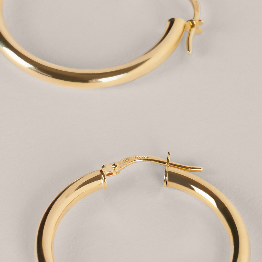 Orecchini A Cerchio Toujours Oro Giallo - Orecchini a Cerchio Donna | Stroili