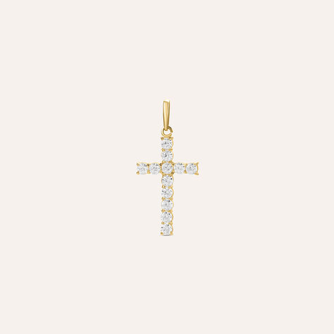 Pendente Holy Oro Giallo Cubic Zirconia - Ciondoli Donna | Stroili