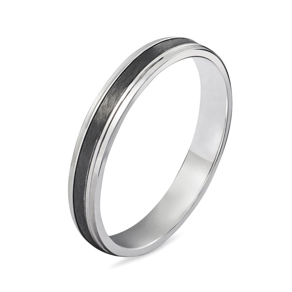 Anello uomo clearance oro bianco stroili