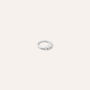 Piercing Orecchio Daith Bon Ton Oro Bianco Cubic Zirconia