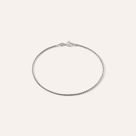 Bracciale Catena Colette Oro Bianco - Bracciali Donna | Stroili