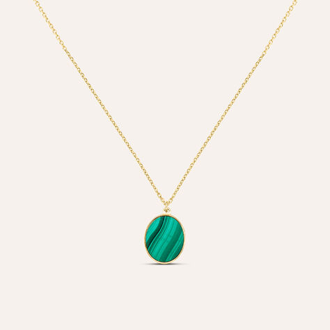 Collana Beverly Oro Giallo Malachite - Collane Donna | Stroili
