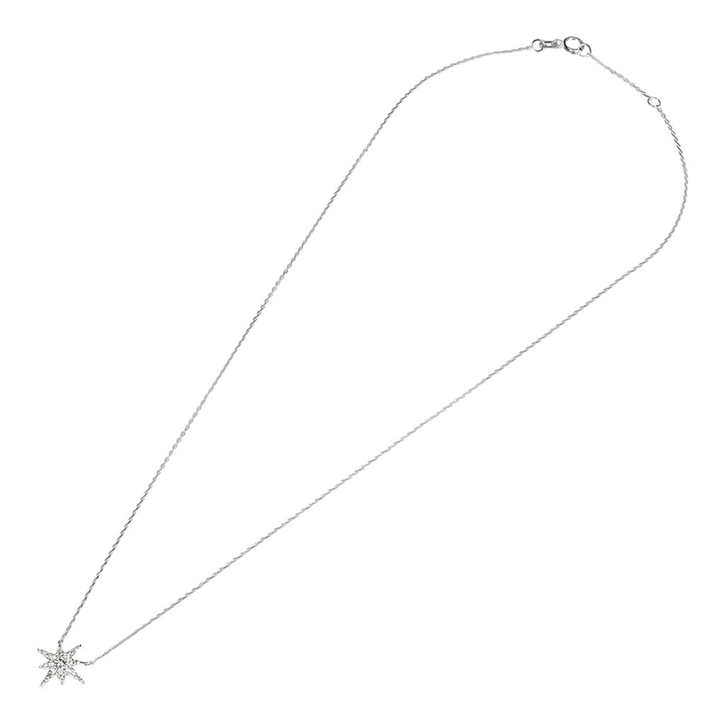 Collana Sophia Oro Bianco Diamante - Collane Donna | Stroili