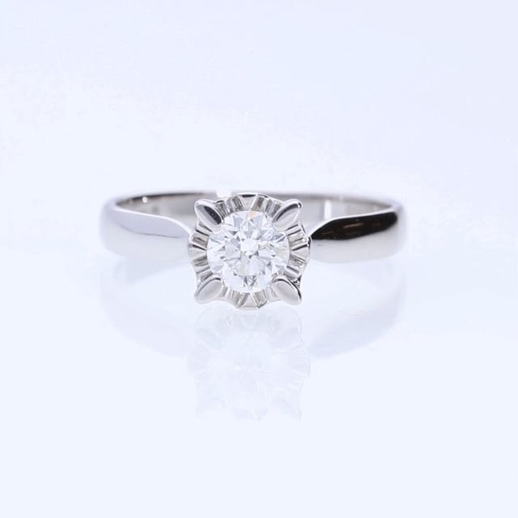 Anello Solitario Diamazing Oro Bianco Diamante - Anelli con Pietre Donna | Stroili