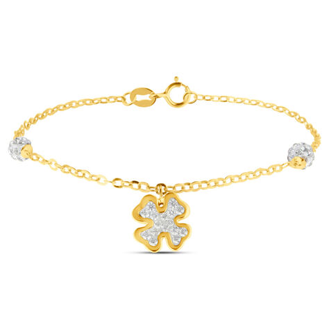Bracciale Crystal Gold Oro Giallo Cristallo - Bracciali Donna | Stroili