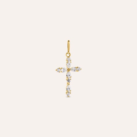 Pendente Holy Oro Giallo Cubic Zirconia - Ciondoli Donna | Stroili