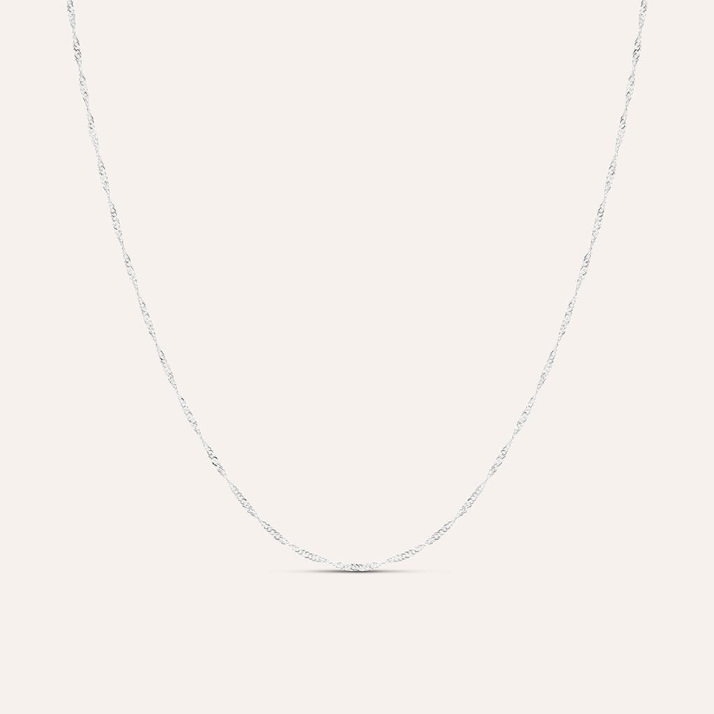 Catenina Po&egrave;me Oro Bianco