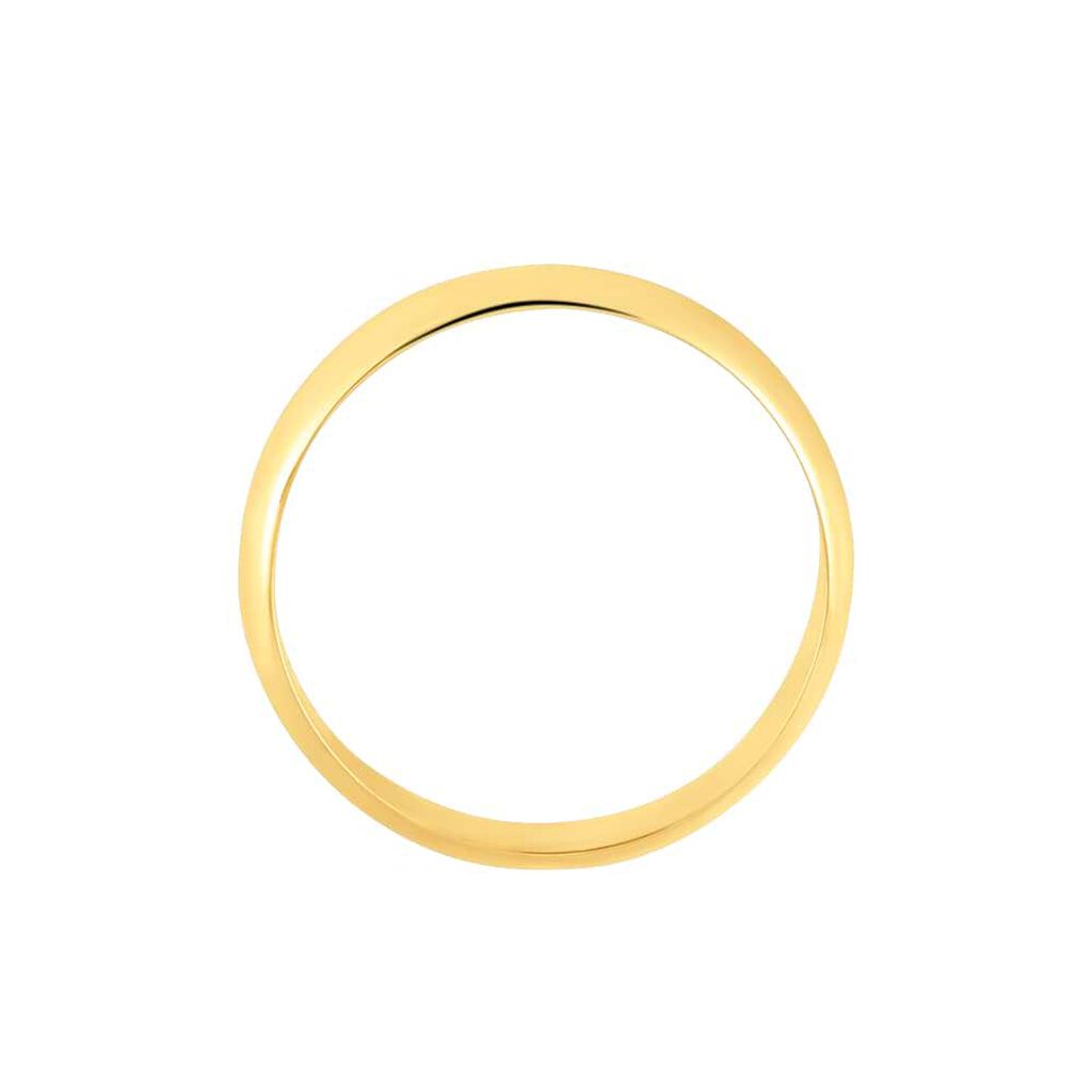 Fede Mantovana Leggera 4 mm Oro Giallo - Anelli con Incisione Unisex | Stroili