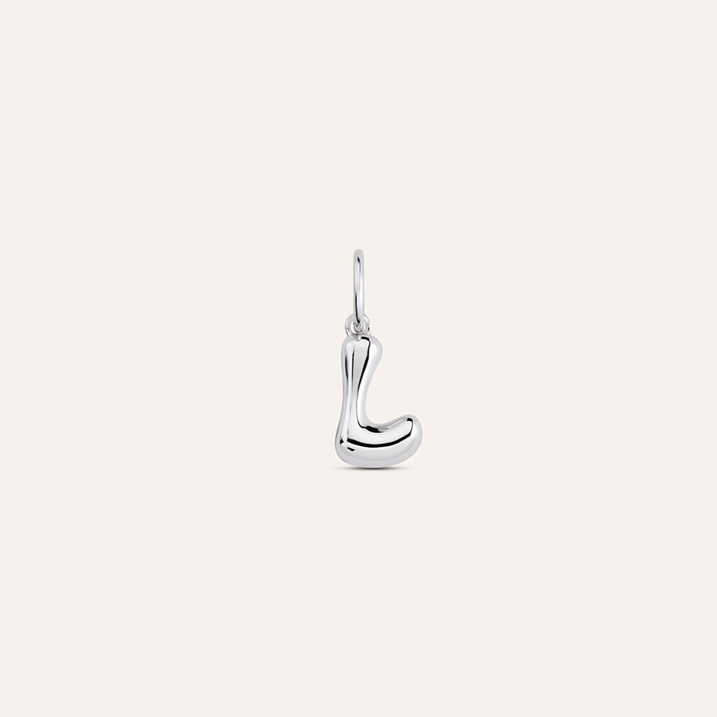 Pendente Love Beats Argento Rodiato