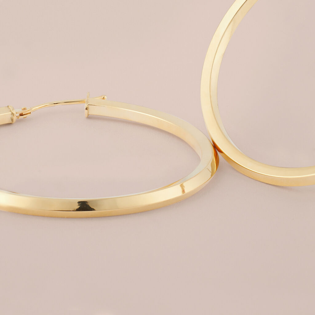 Orecchini A Cerchio Toujours Oro Giallo - Orecchini a Cerchio Donna | Stroili