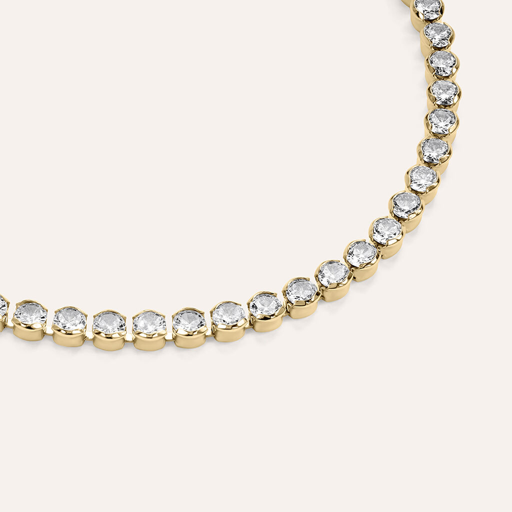 Bracciale Golden Dream Placcato Oro Giallo Cubic Zirconia - Bracciali Amicizia Donna | Stroili