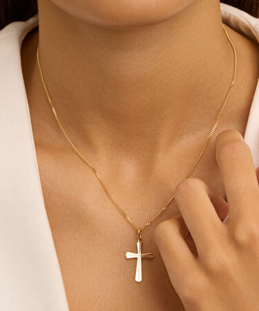 Pendente Holy Oro Bicolore