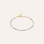 Bracciale Tennis Aura Acciaio Dorato Cubic Zirconia