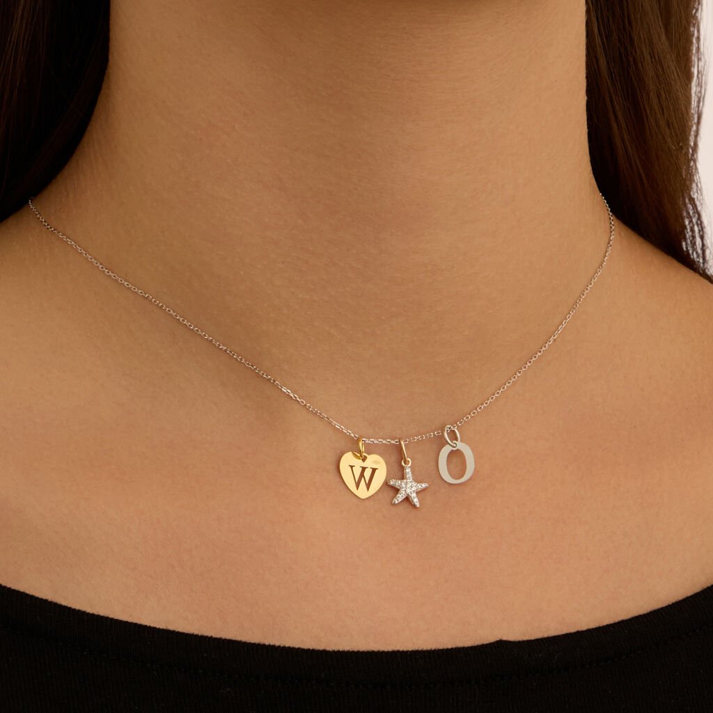 Pendente Poème Oro Giallo Cubic Zirconia - Ciondoli Donna | Stroili
