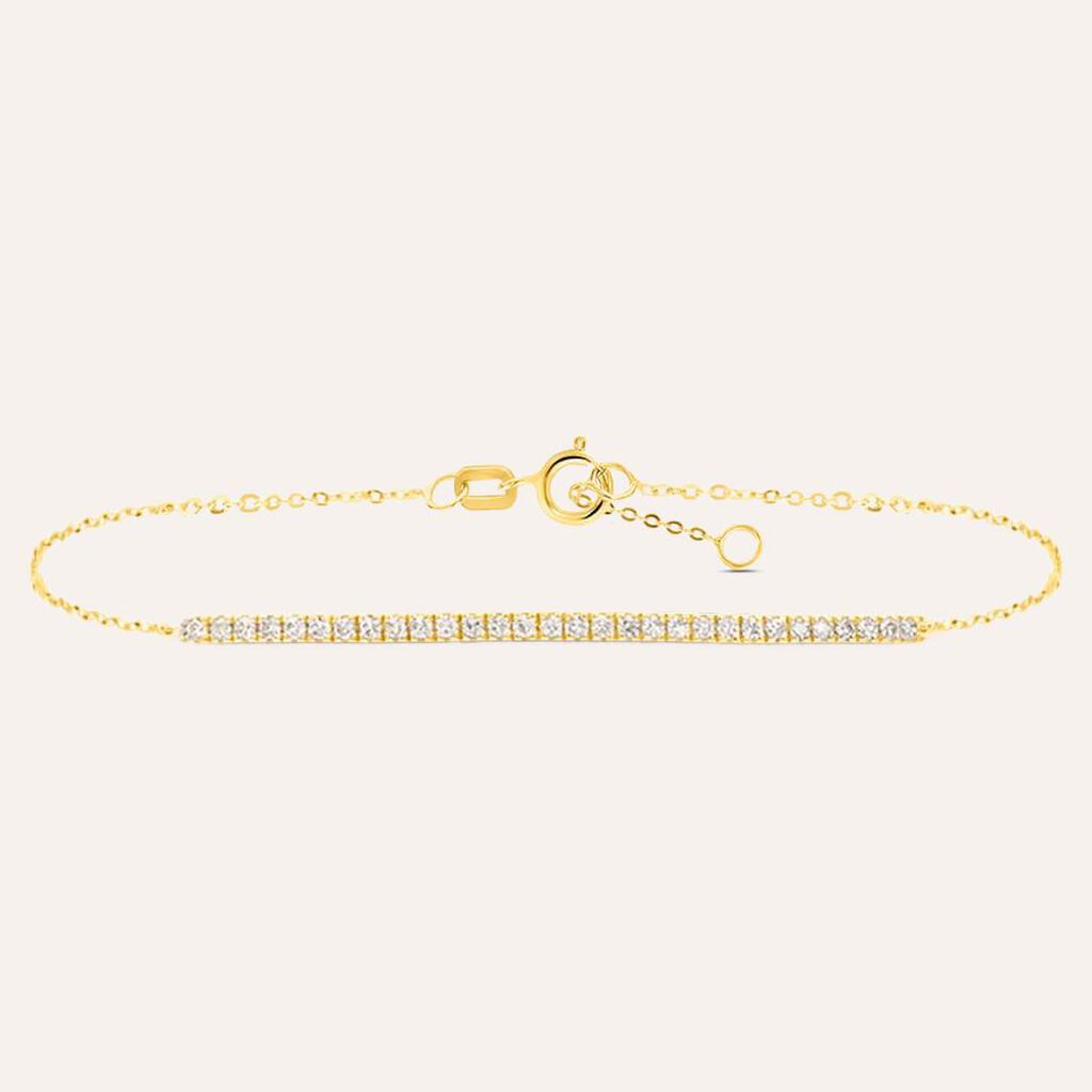 Bracciale Claire Oro Giallo Cubic Zirconia