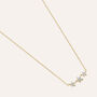 Collana Christelle Oro Giallo Cristallo
