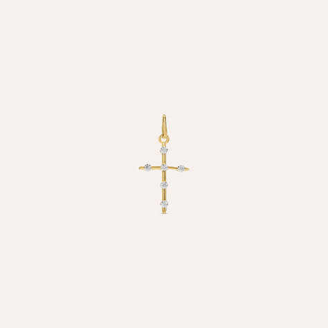 Pendente Holy Oro Giallo Cubic Zirconia - Ciondoli Donna | Stroili