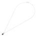 Collana Punto Luce Amélie Oro Bianco Ametista Cubic Zirconia - Collane Punto Luce Donna | Stroili