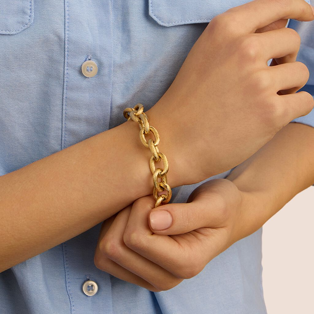 Bracciale Radiance Acciaio Dorato