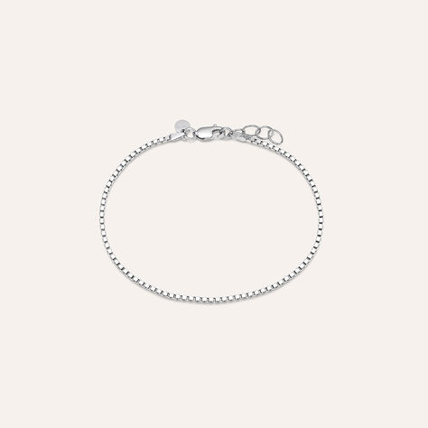 Bracciale Catena Gentleman Argento Rodiato - Gioielli Uomo | Stroili