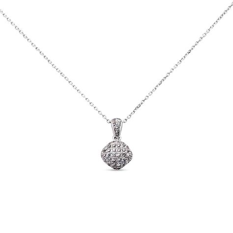 Collana Sophia Oro Bianco Diamante - Collane Donna | Stroili