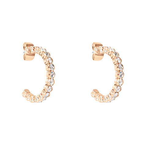 Orecchini toppa stile antico oro, argento e diamanti – Vicari Gioielli