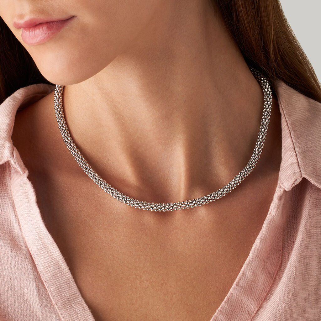 Catena Silver Collection Argento Rodiato - Collane Catena Donna | Stroili