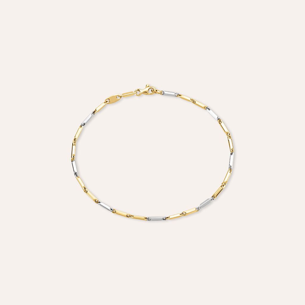 Bracciale Catena L'homme Or Oro Bicolore