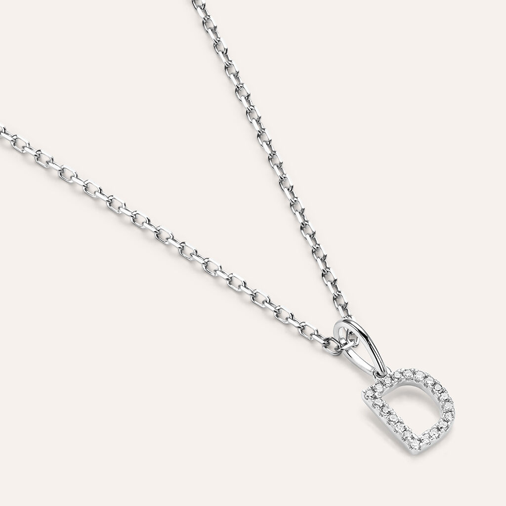 Pendente Sophia Oro Bianco Diamante