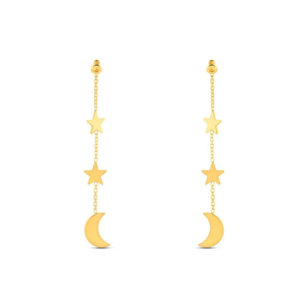 Orecchini Pendenti Beverly Oro Giallo - Orecchini Pendenti Donna | Stroili