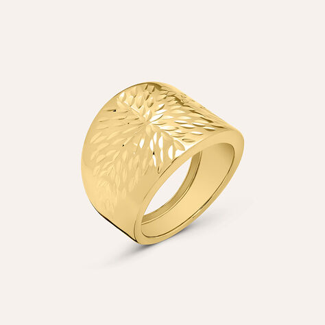 Anello Fascia Isabelle Oro Giallo - Anelli a Fascia Larga Donna | Stroili