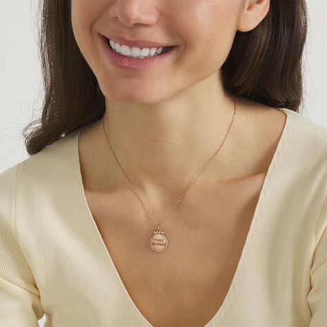 Charm in argento rosato e glitter - Charms Donna | Stroili
