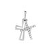 Pendente Holy Oro Bianco Cubic Zirconia - Ciondoli Donna | Stroili