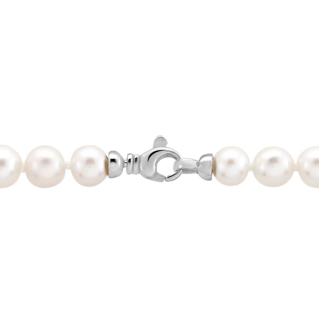 Bracciale Gabrielle Oro Bianco Perla D'Acqua Dolce - Bracciali Donna | Stroili