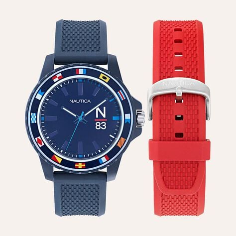 Set Orologio Al Quarzo Nautica Finn World Napfwf307 - Orologi solo Tempo Uomo | Stroili