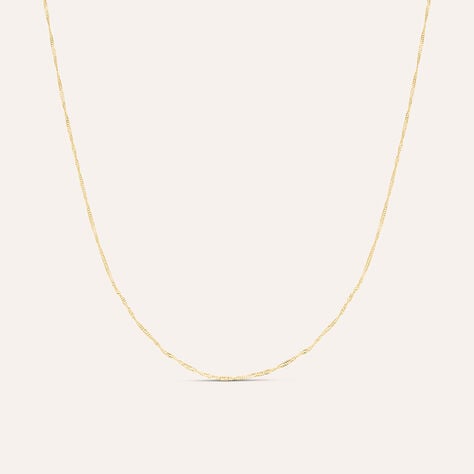 Catenina Po&egrave;me Oro Giallo - Catenina Donna | Stroili