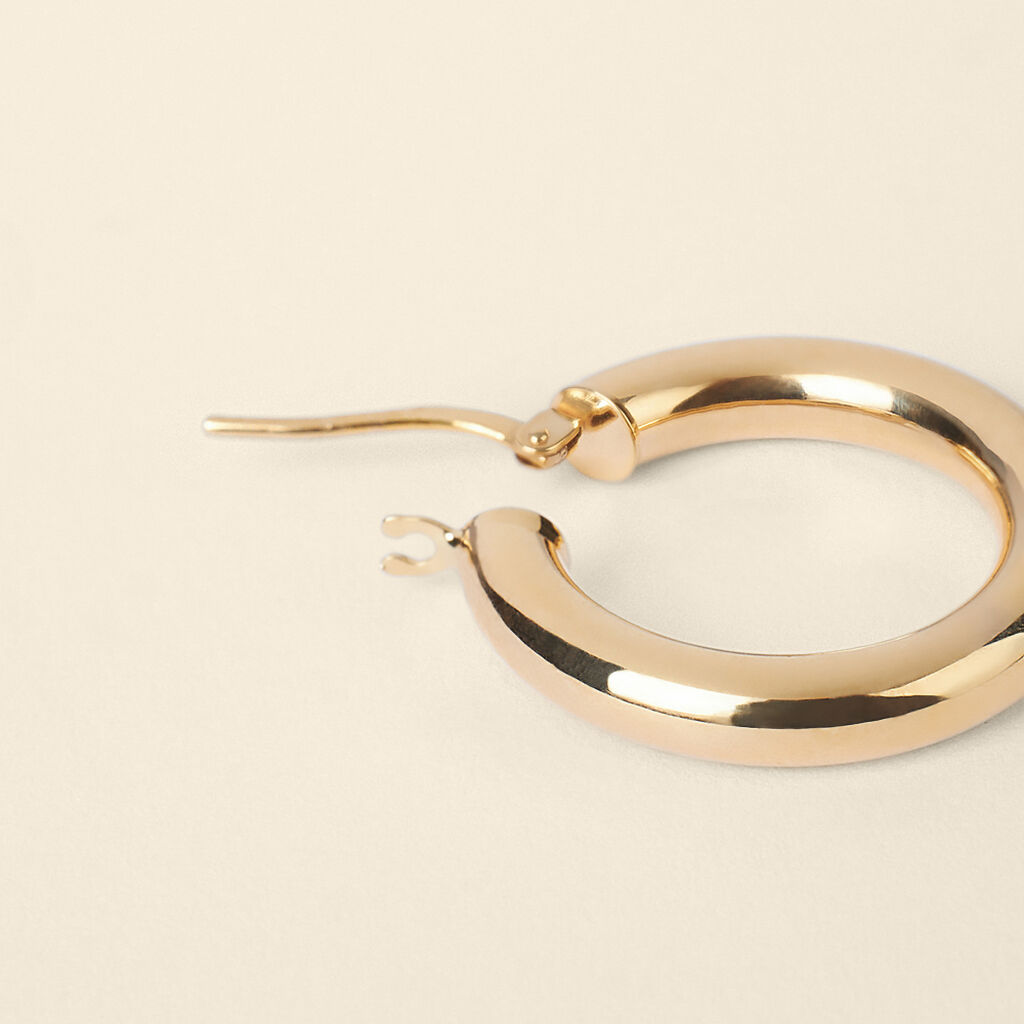 Orecchini A Cerchio Toujours Oro Giallo