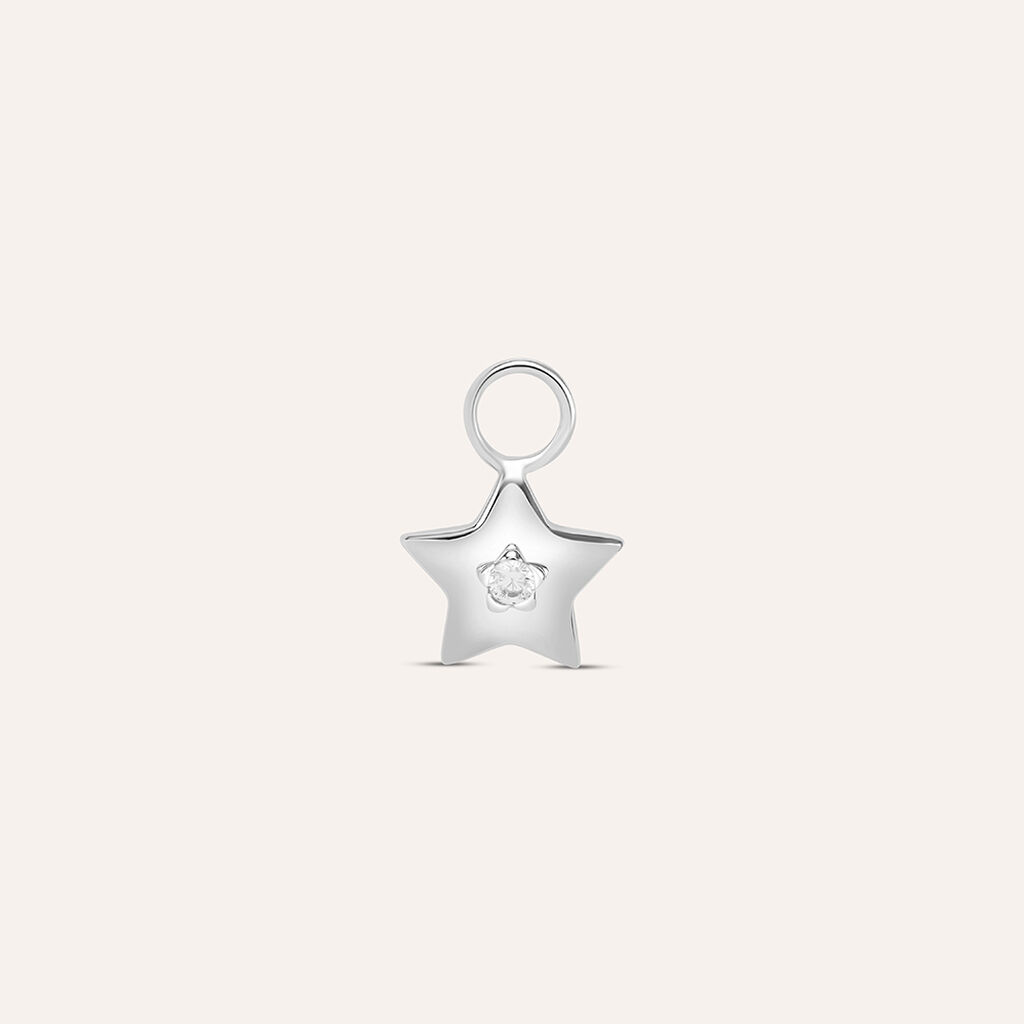 Charm Silver Moments Argento Rodiato Cubic Zirconia