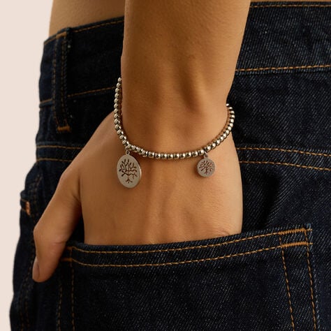 Bracciale Sunrise Acciaio Cristallo - Bracciali Donna | Stroili
