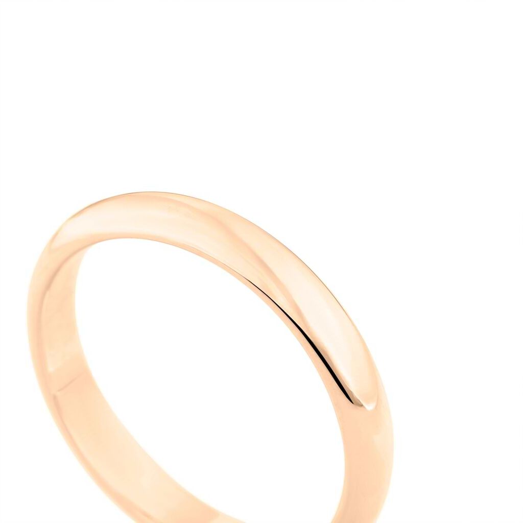 Fede Classica Leggera 3.6 mm Oro Rosa - Anelli con Incisione Unisex | Stroili