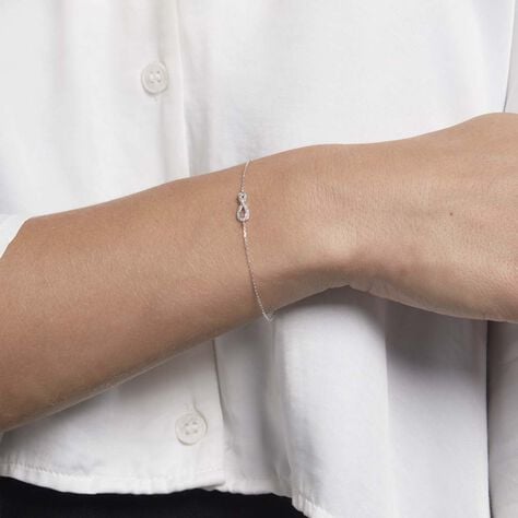 Bracciale Sophia Oro Bianco Diamante - Bracciali Love Donna | Stroili