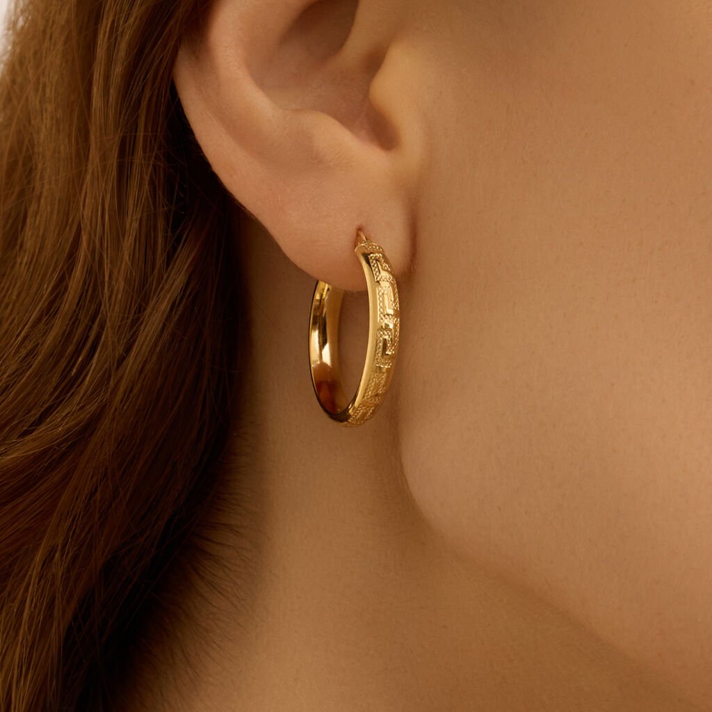 Orecchini A Cerchio Toujours Oro Giallo - Orecchini a Cerchio Donna | Stroili