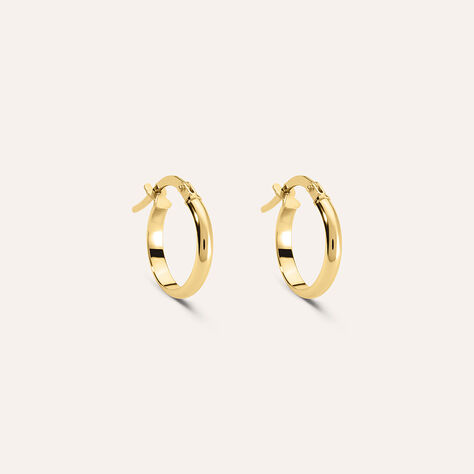 Orecchini A Cerchio Toujours Oro Giallo - Orecchini a Cerchio Donna | Stroili