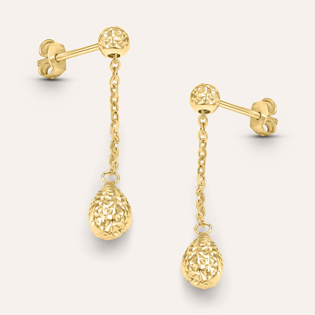 Orecchini Pendenti Isabelle Oro Giallo