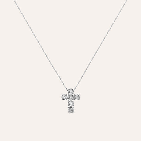 Collana Diamotion Oro Bianco Diamante - Collane Donna | Stroili