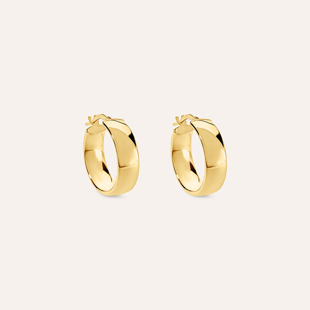 Orecchini A Cerchio Toujours Oro Giallo - Orecchini a Cerchio Donna | Stroili