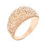 Anello Fascia Lady Phantasya Acciaio Rosa Cristallo