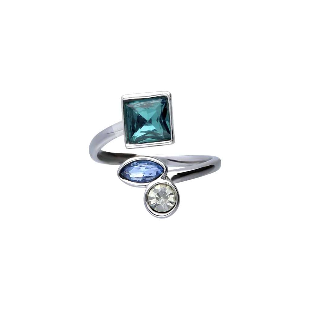 Anello Contrarie Violet Ottone Cristallo - Anelli con Pietre Donna | Stroili