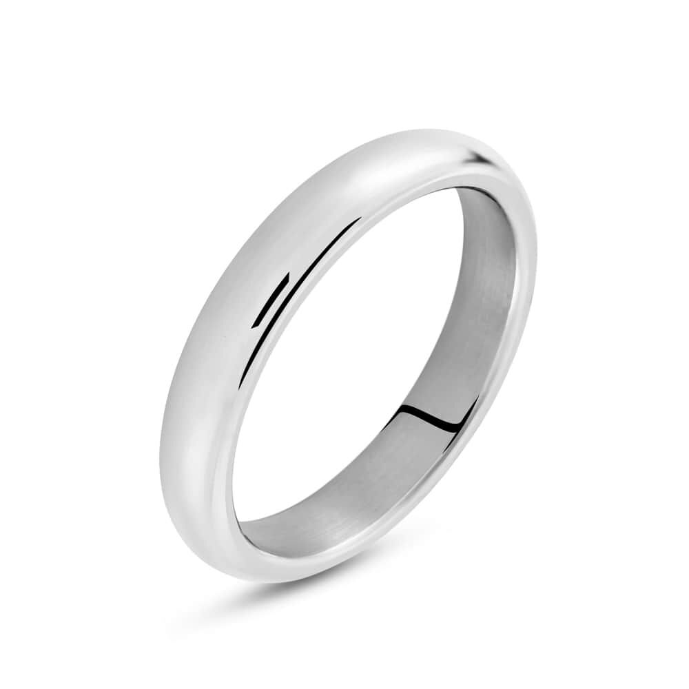 Fedi in argento rodiato sales